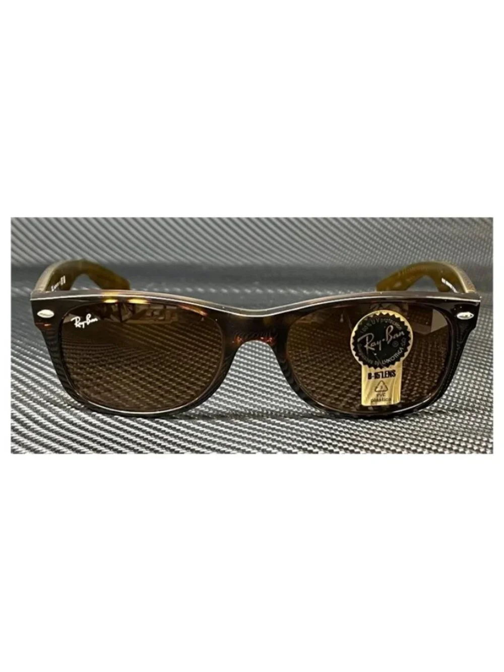 New Ray-Ban Men  Havana Sunglasses  58- 18- 145